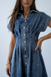 Annie Denim Midi Dress