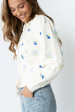 Brady Embroidered Sweater