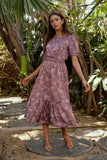 Quinlan Floral Midi Dress FINAL SALE