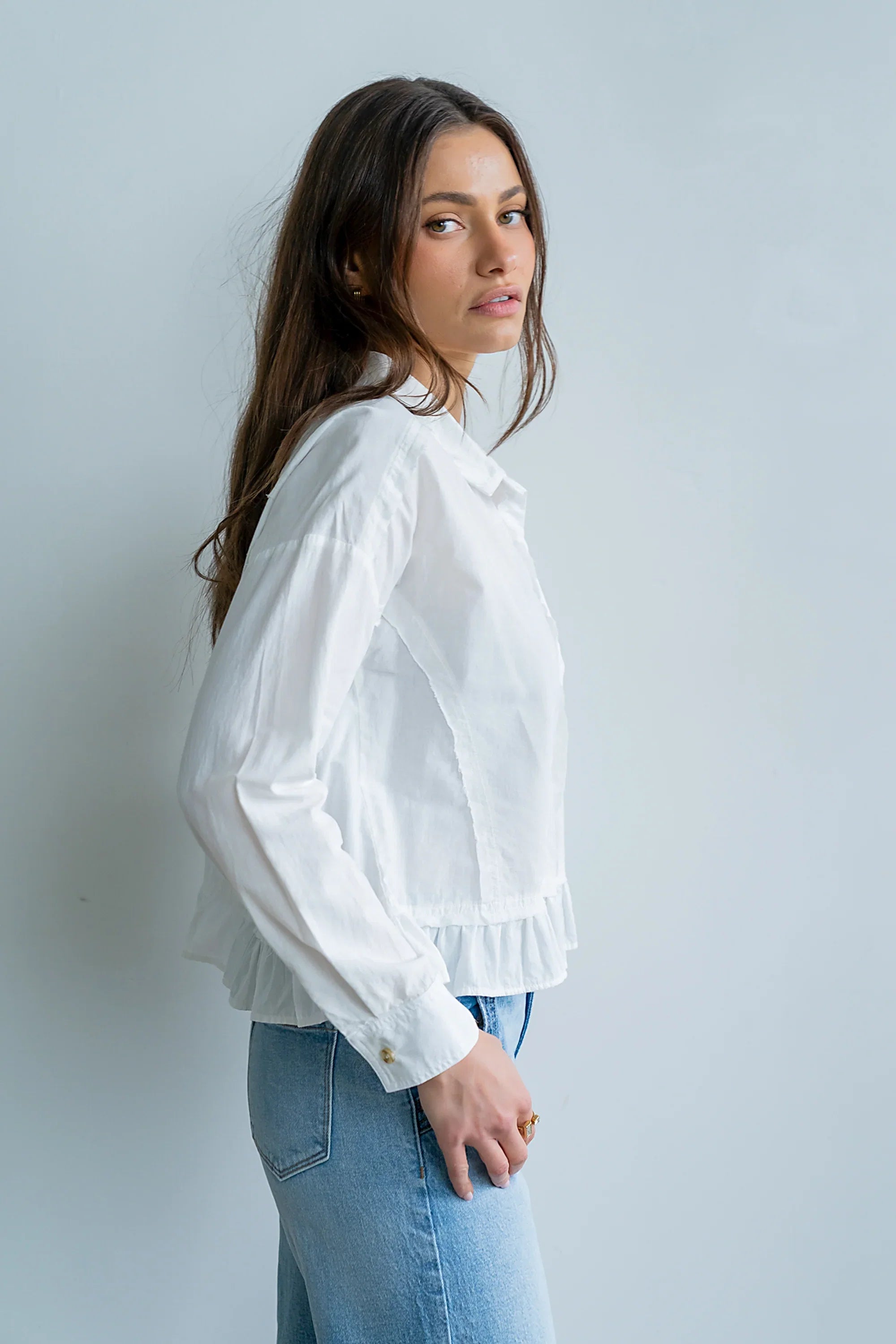 Lyla Button Up
