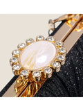 Womens Large Rhinestone Evening Clutch Bags