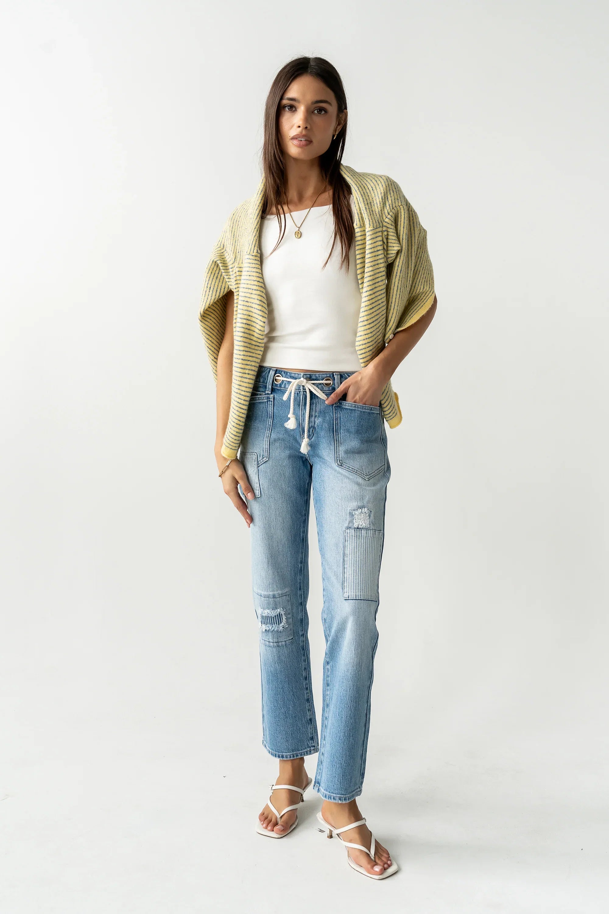 Marty Patchwork Jeans