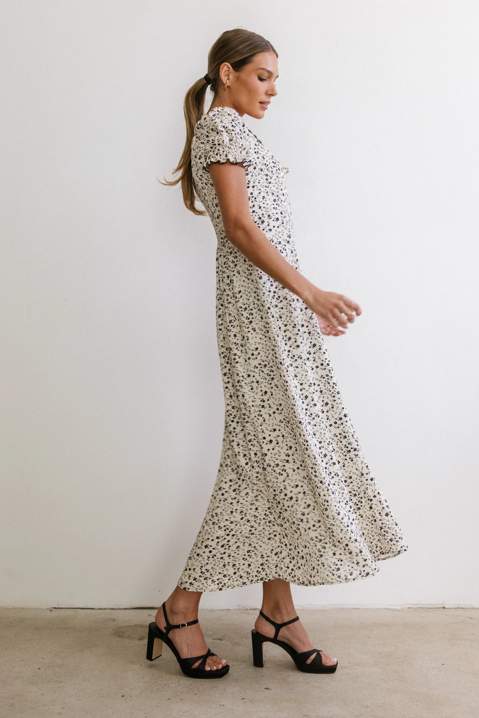 Marlow Maxi Dress in Cream FINAL SALE