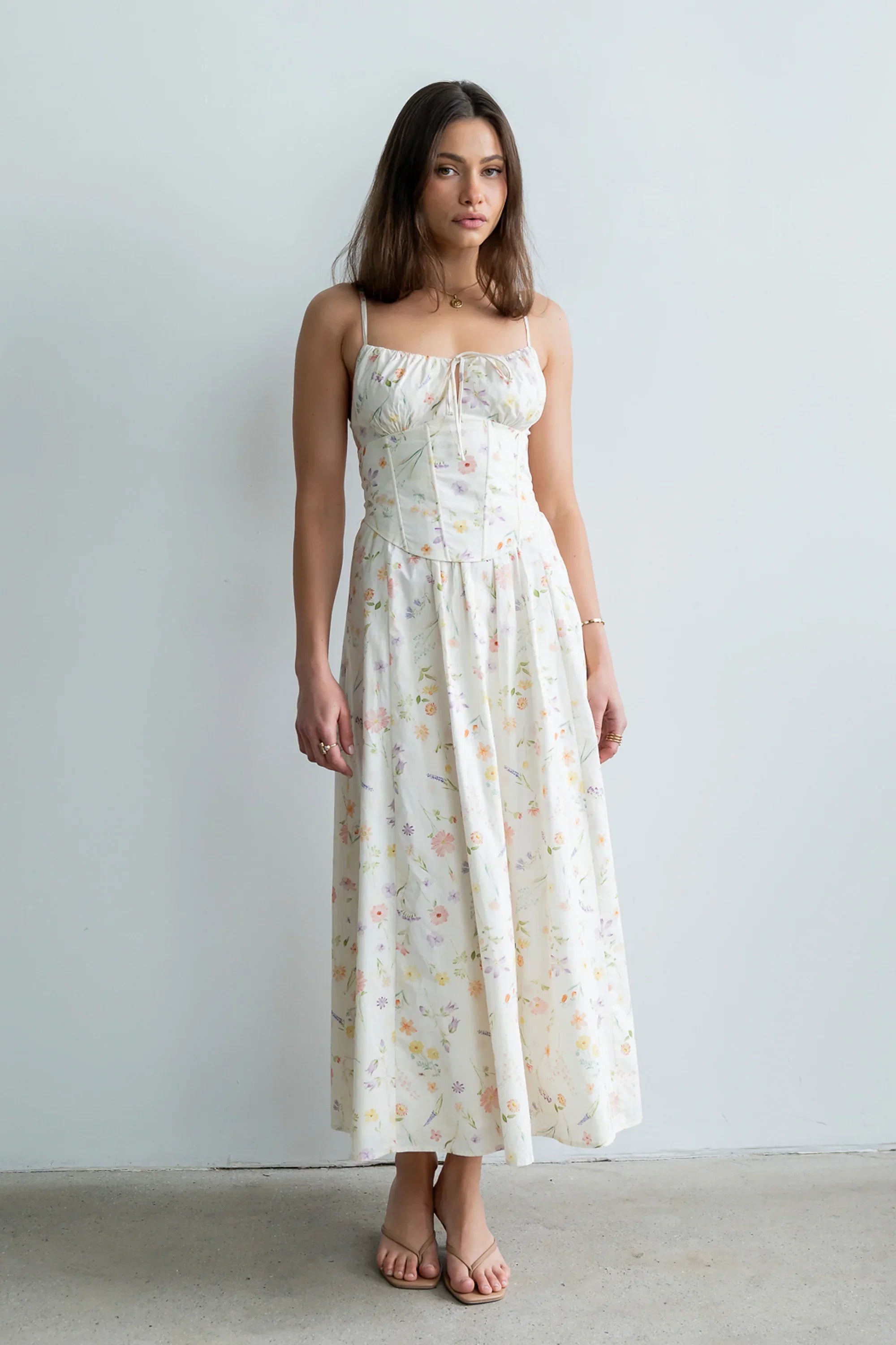Quiny Floral Midi Dress