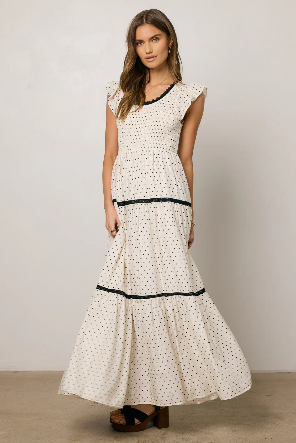 Faraday Polka Dot Maxi Dress FINAL SALE