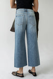 Colette Wide Leg Jeans in Vintage Medium Wash