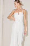 ARCTIC ELEGANCE WHITE JUMPSUIT