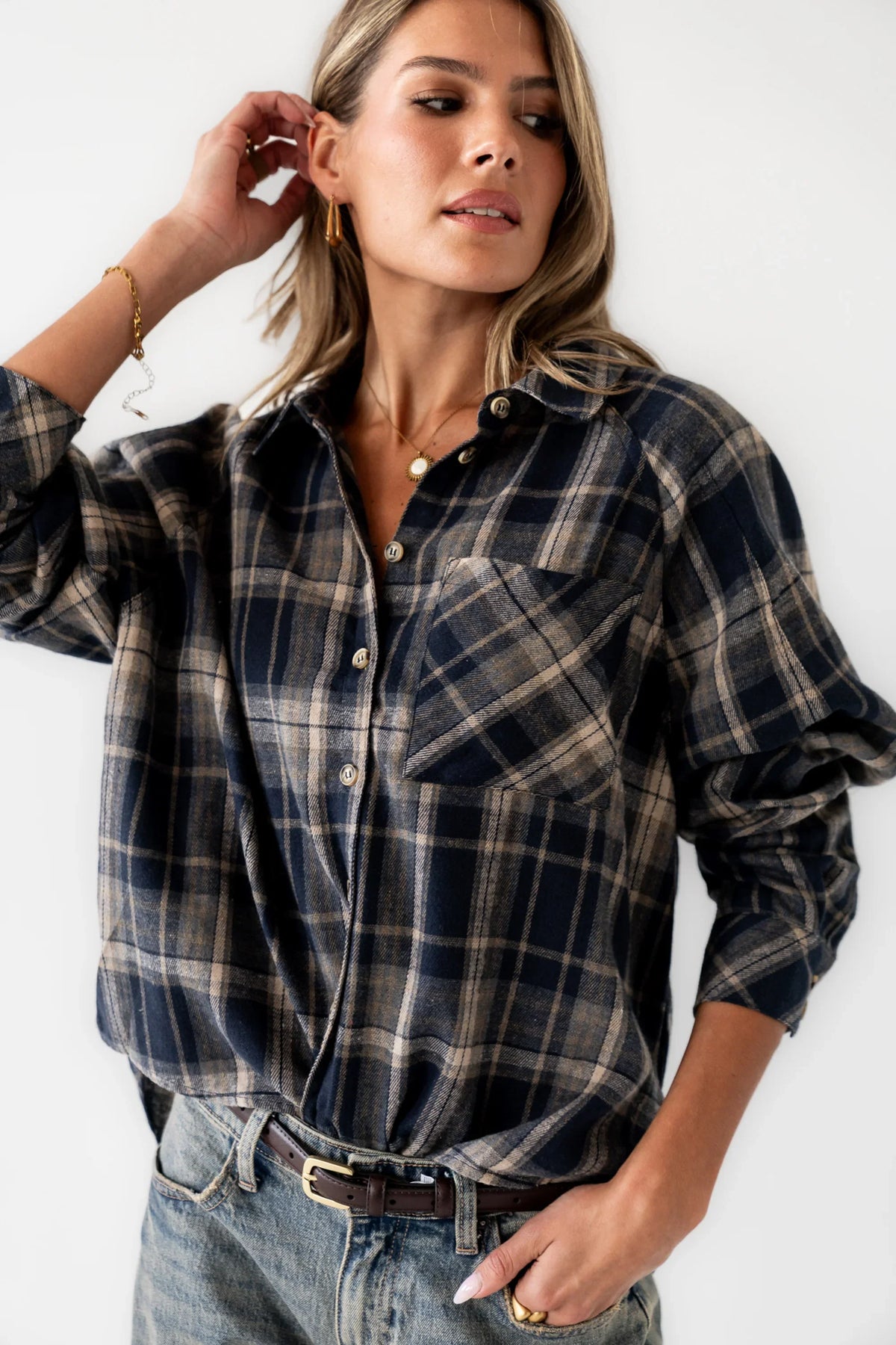 Ramero Oversized Button Up FINAL SALE