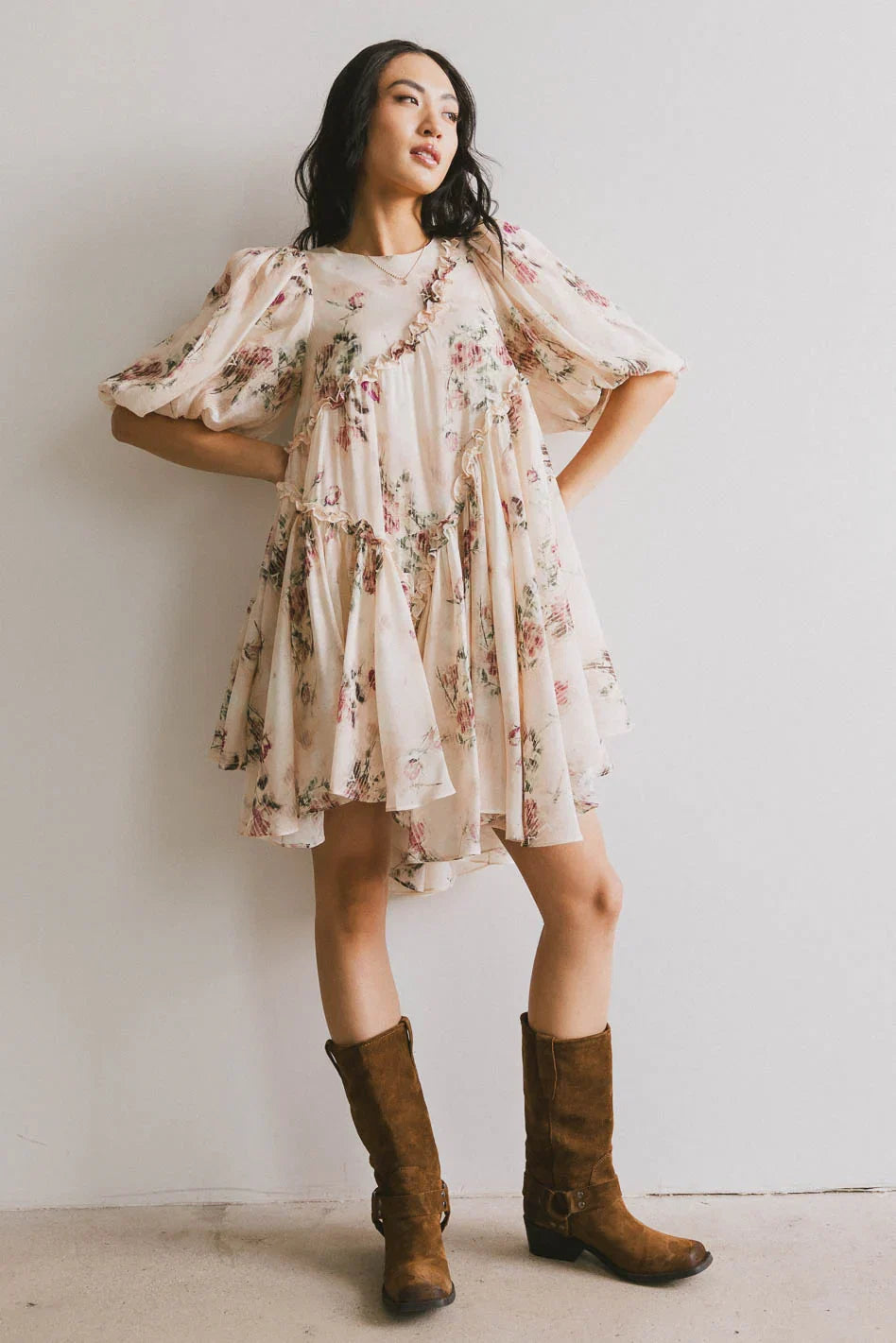 Tamlyn Floral Mini Dress FINAL SALE