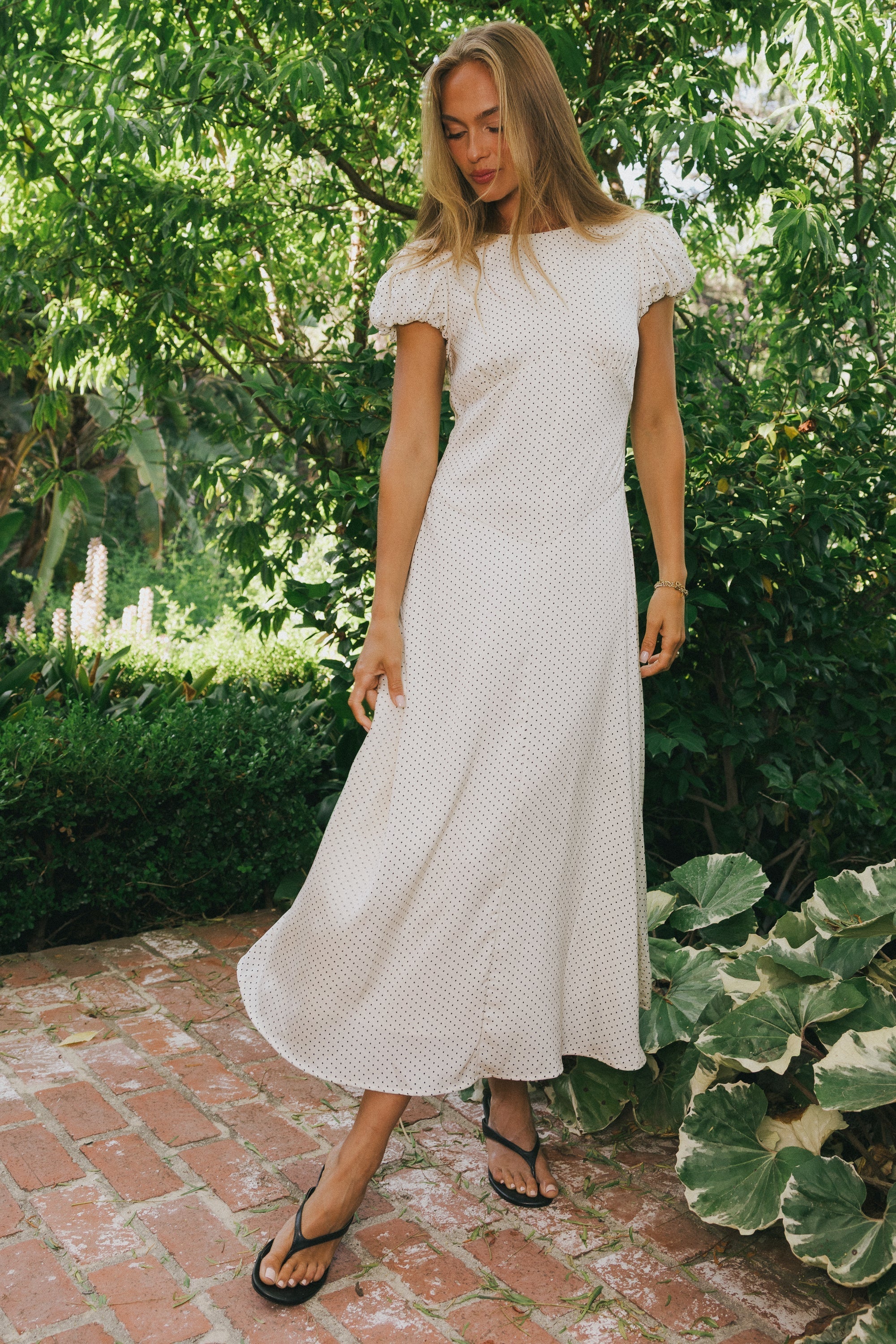 Karla Polka Dot Maxi Dress FINAL SALE