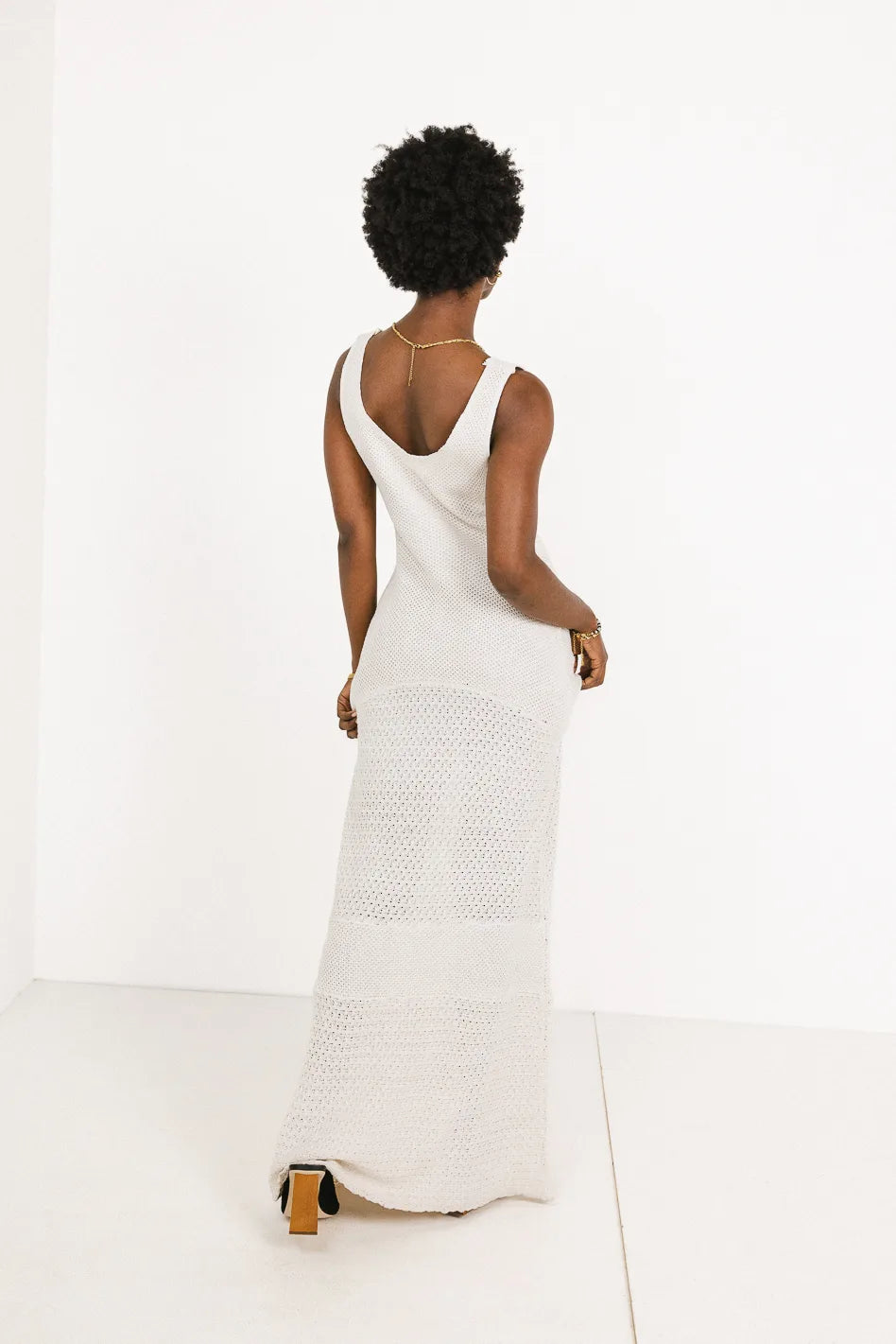 Sonnet Knit Maxi in Natural FINAL SALE