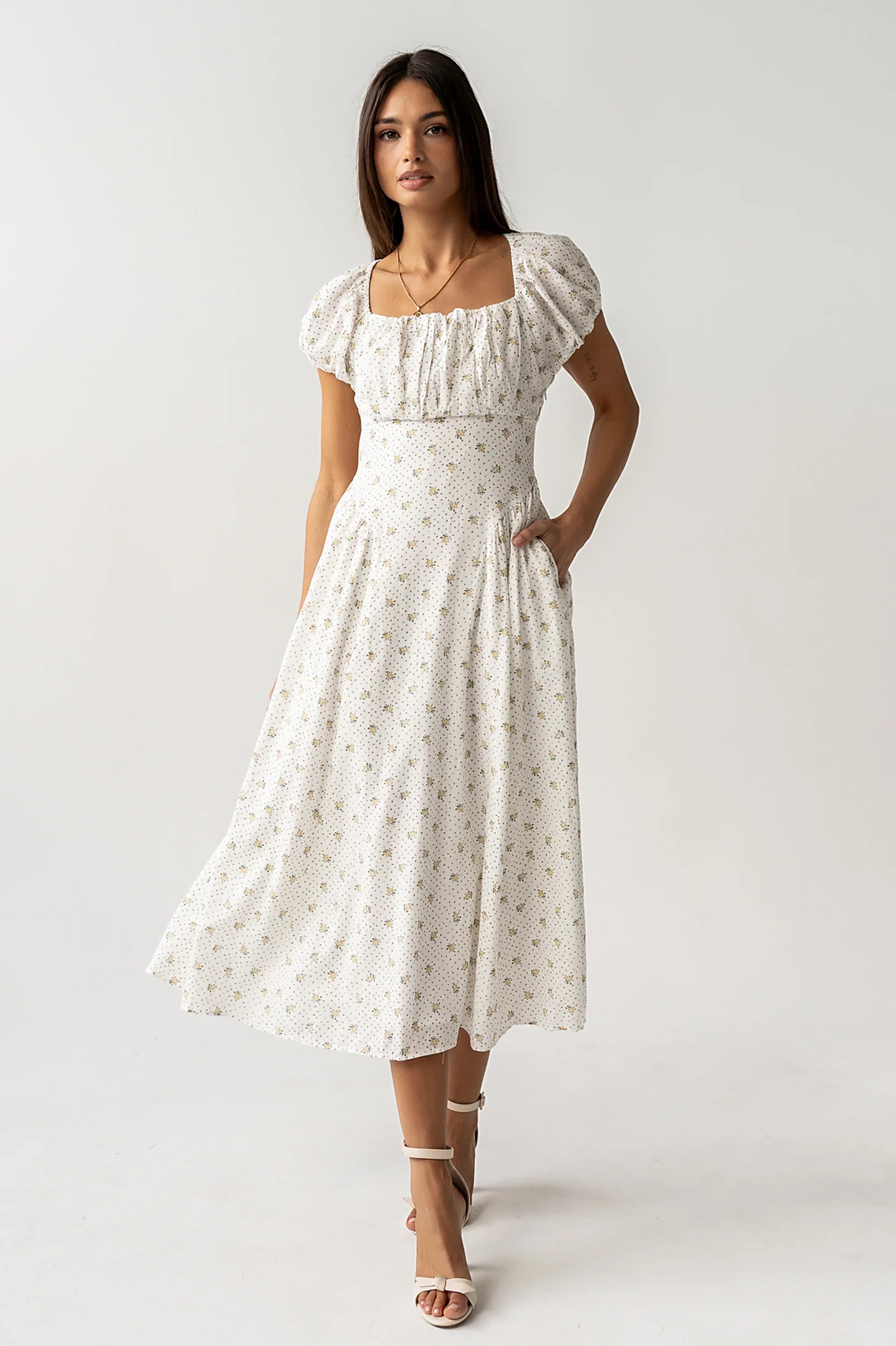 Freda Floral Maxi Dress