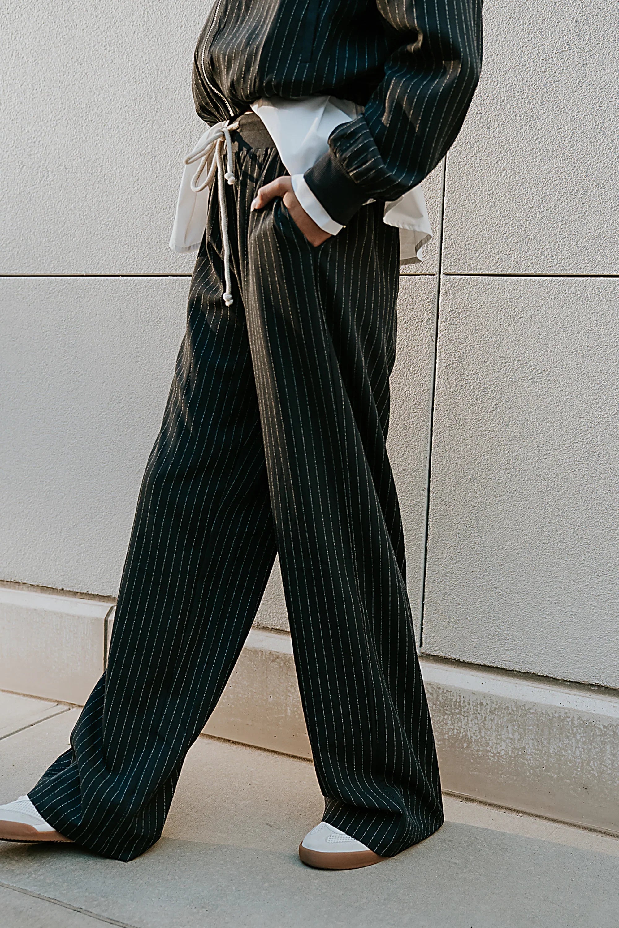 Valeria Striped Straight Leg Pants FINAL SALE
