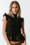 Kori Ruffle Lace Top