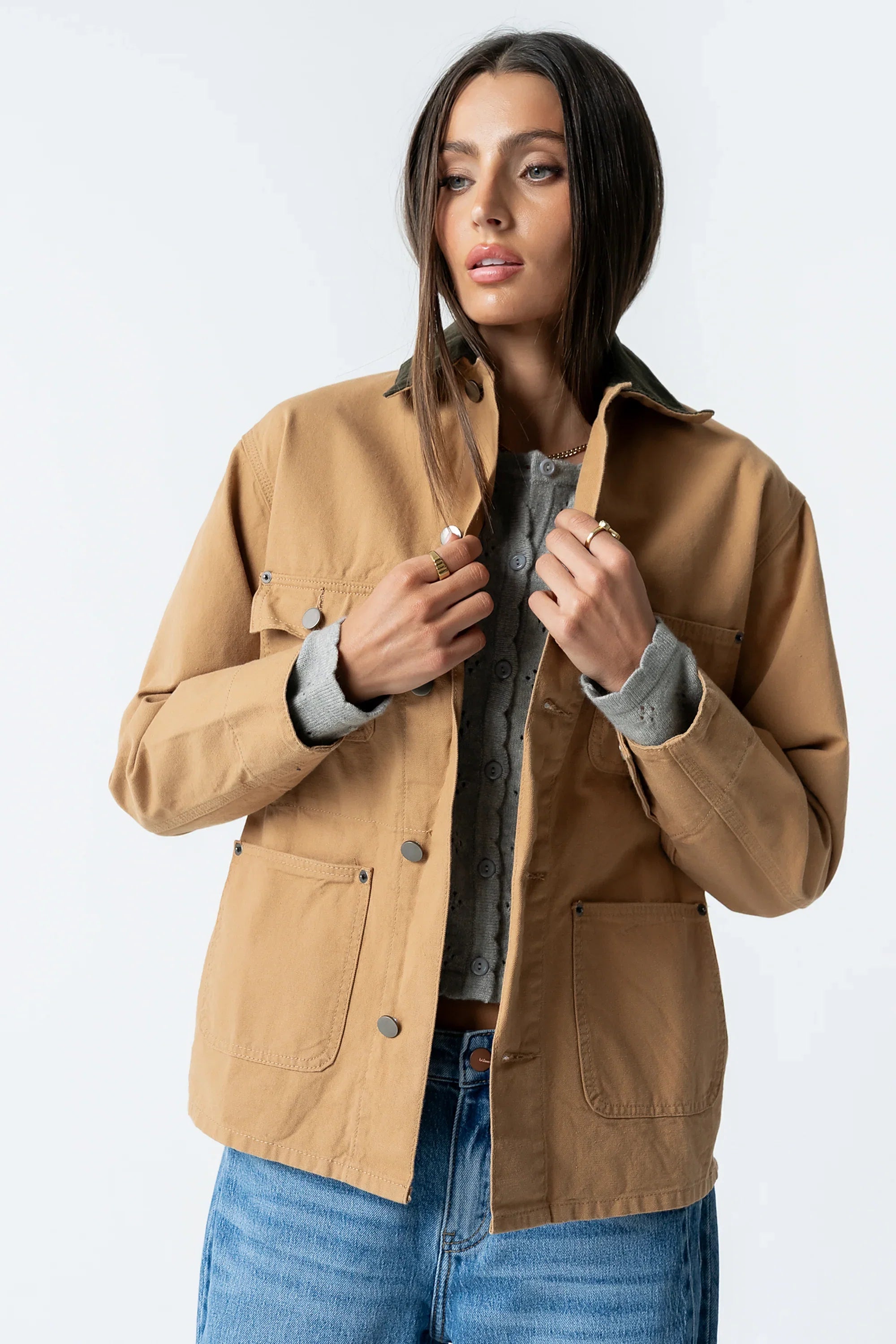 Jazmin Oversized Barn Jacket