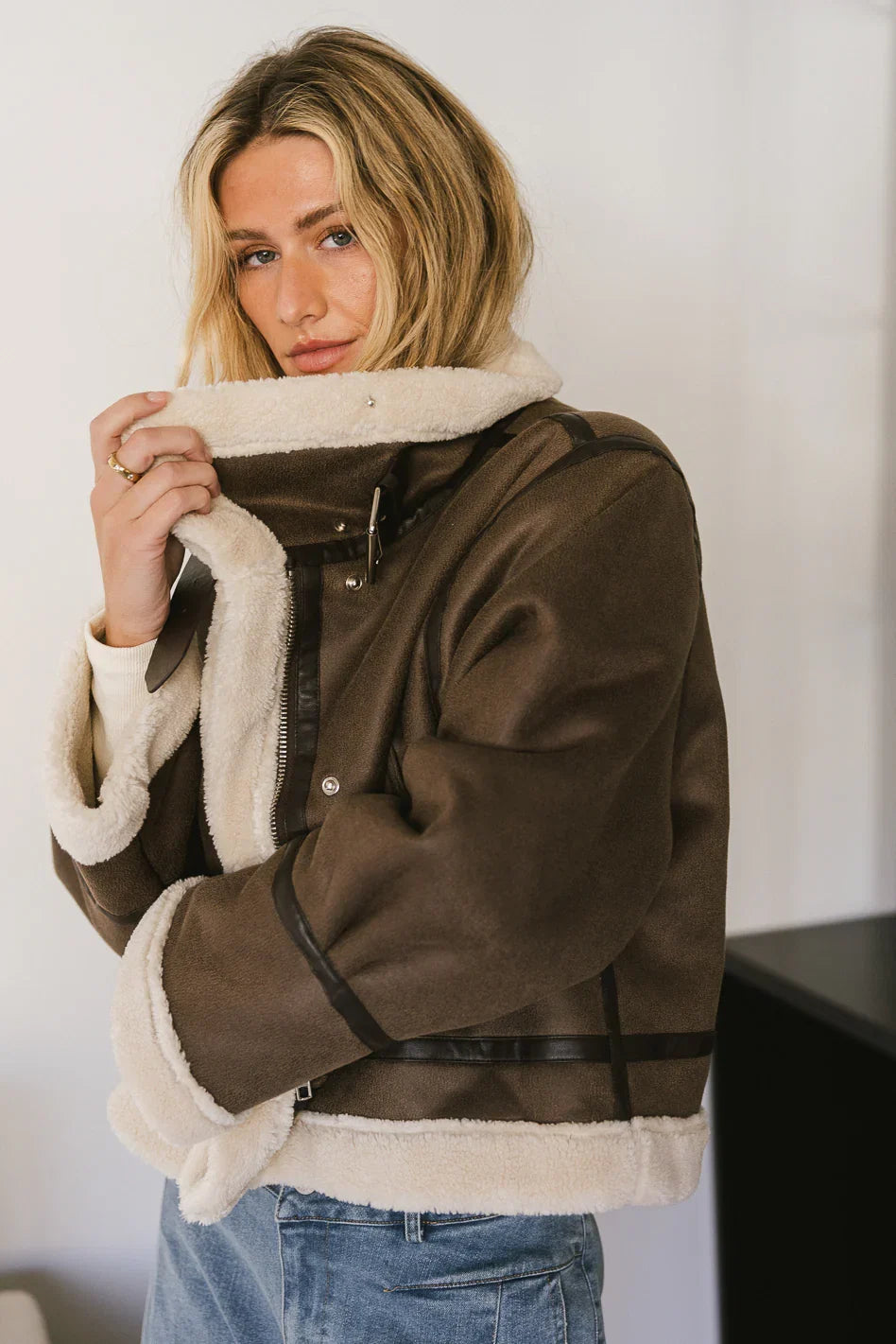 Mountain Peaks Moto Jacket FINAL SALE