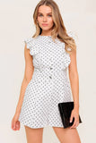 SUNNY MOOD POLKA DOT ROMPER