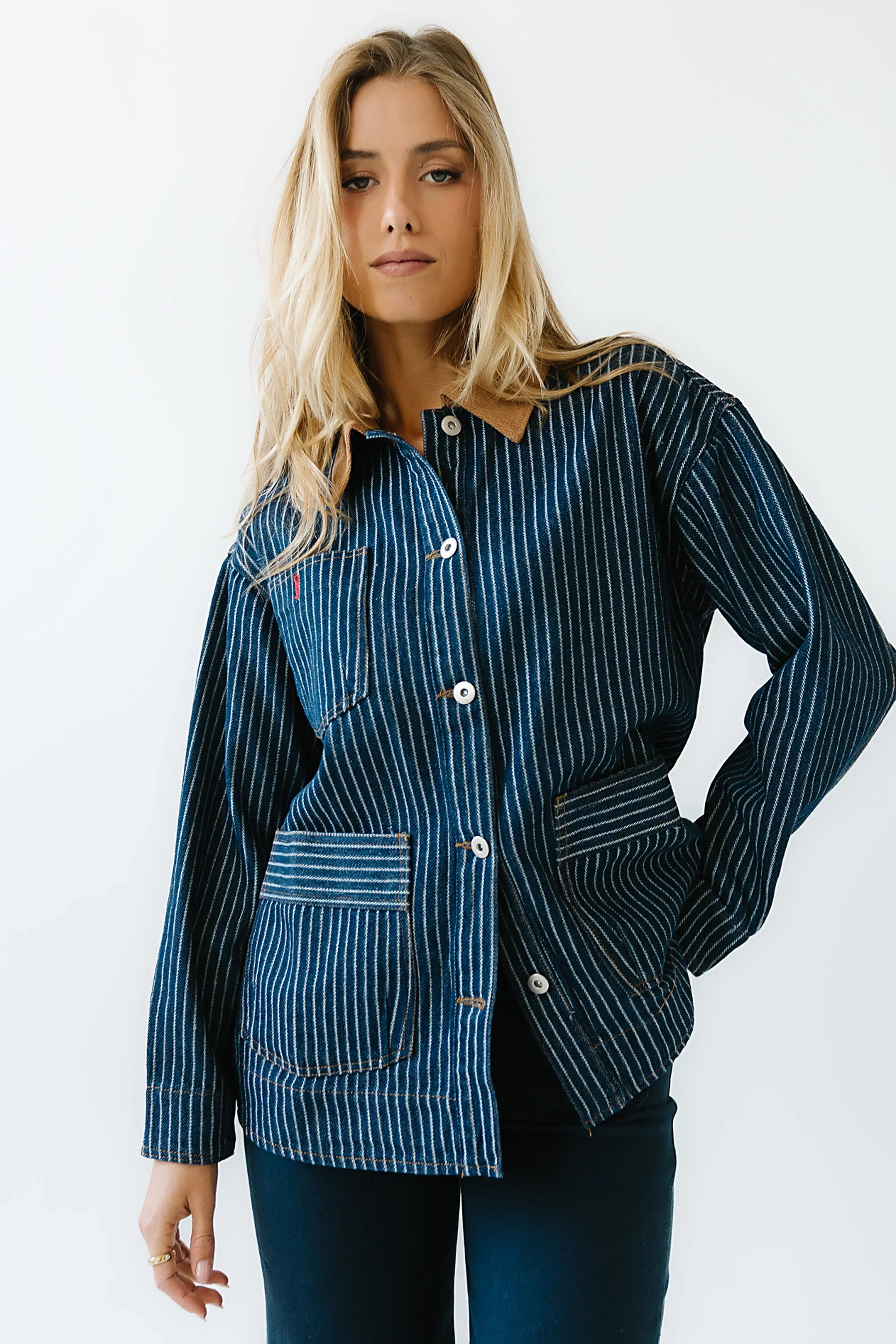 Andie Striped Jacket FINAL SALE