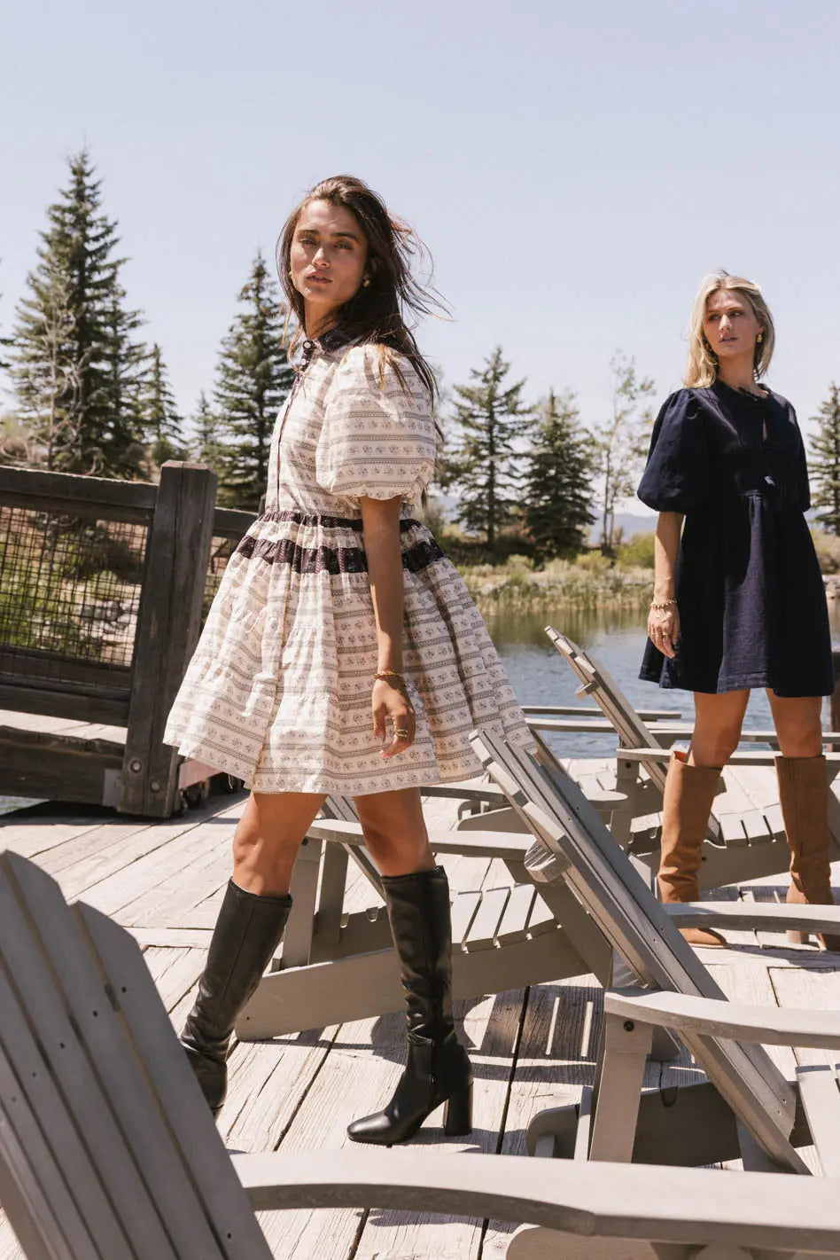 Constance Printed Mini Dress FINAL SALE