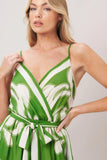 PALAZZO MUSE GREEN JUMPSUIT