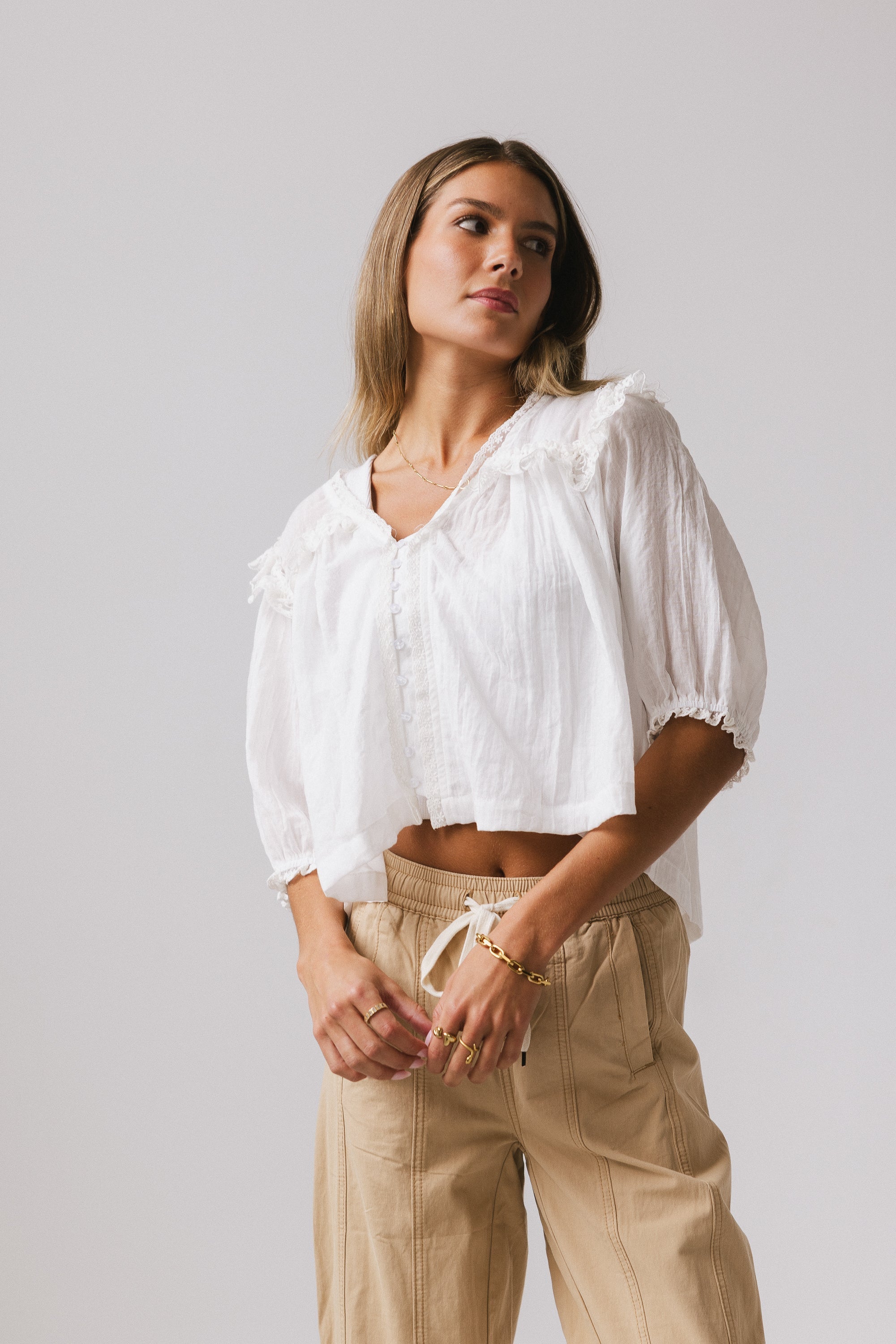 Diana Sheer Blouse FINAL SALE