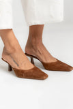 Steve Madden Alyse Kitten Heel in Brown