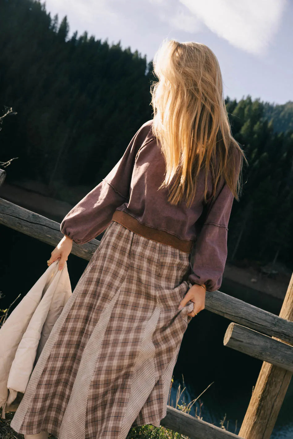 Tully Pleated Maxi Skirt FINAL SALE