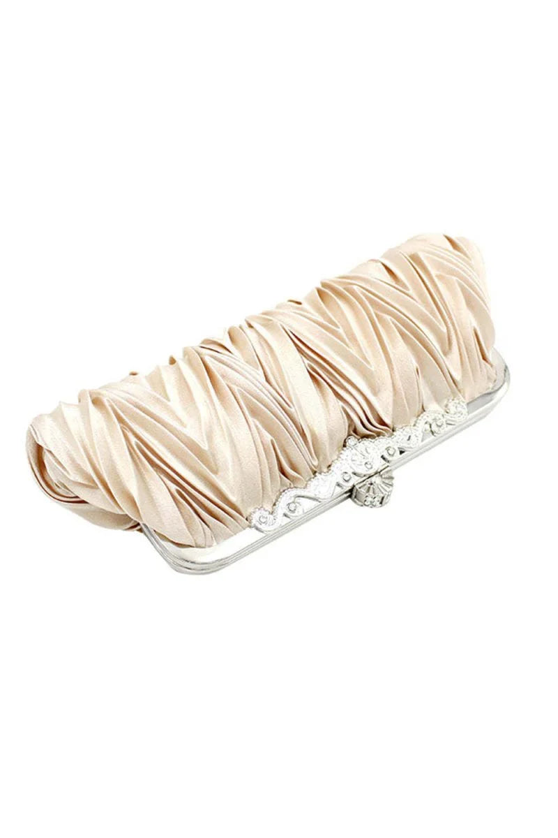 Classic Waterfall Like Queens Clutch Bag