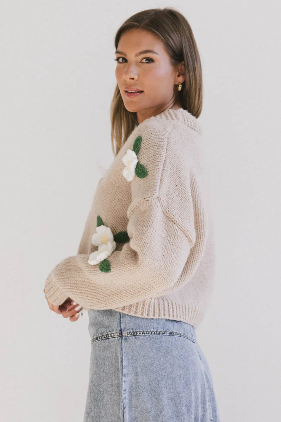 Annai Floral Cardigan FINAL SALE