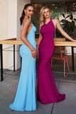 Alyah Maxi Adjustable Neckline ITY Dress