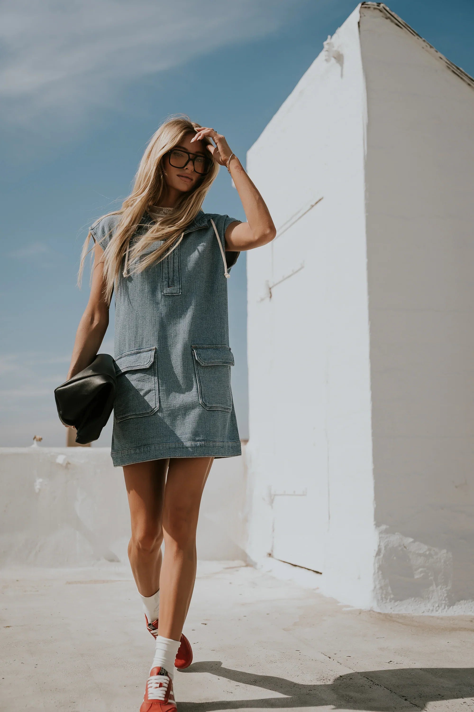 Posie Denim Mini Dress