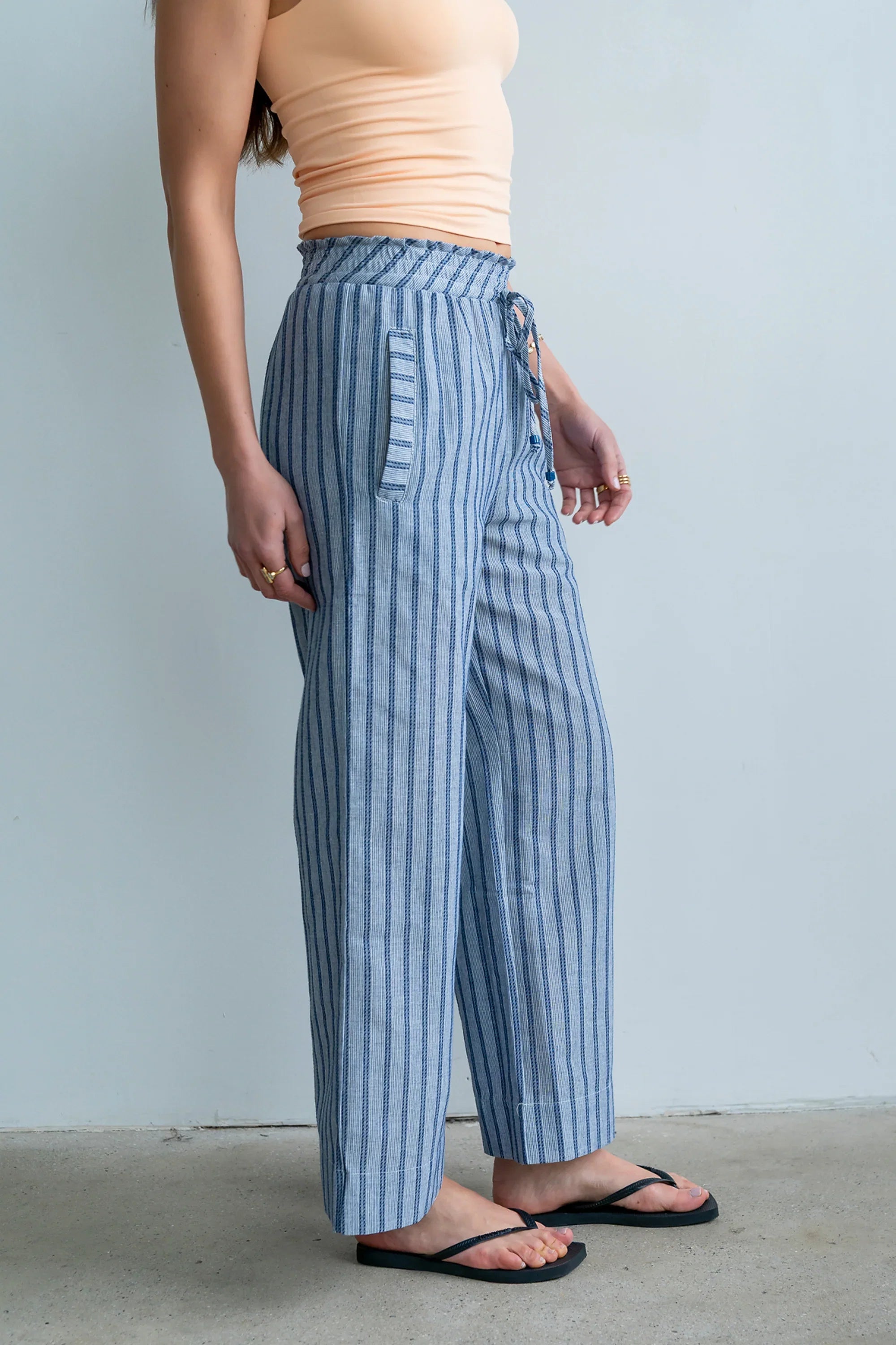 Taysha Striped Pants