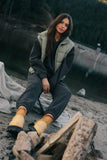 Out of Office Sweatpants in Charcoal FINAL SALE