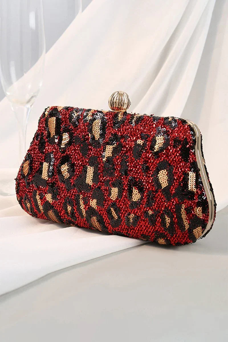 Eye Catching Leopard Clutch Bag