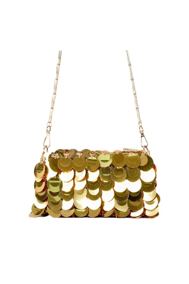 Womens Sequined Evening Clutch Bags