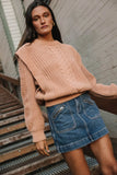 Dream Knit Sweater in Blush FINAL SALE