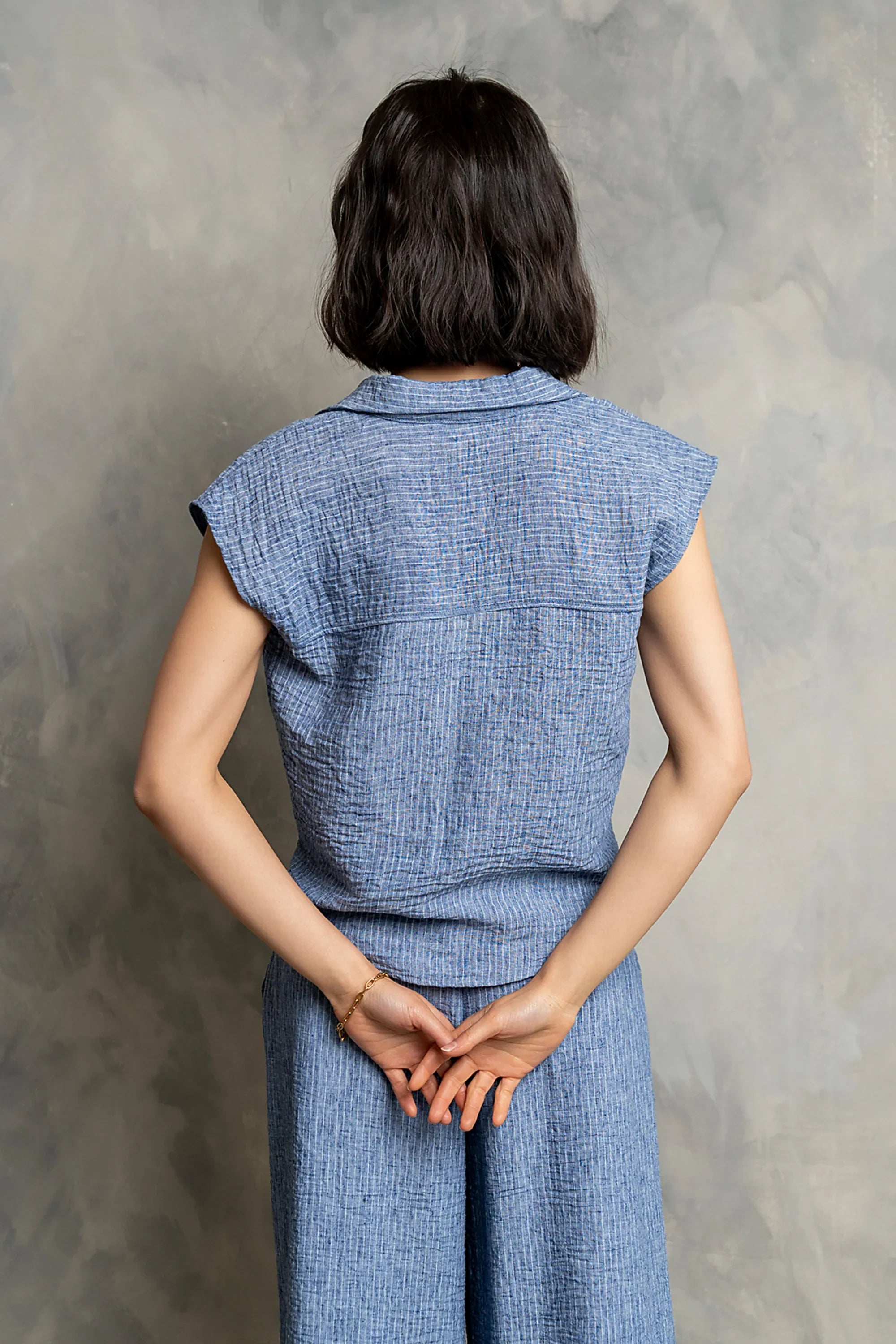 Sammie Striped Button Up