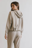 Flow State Pullover Hoodie in Taupe FINAL SALE