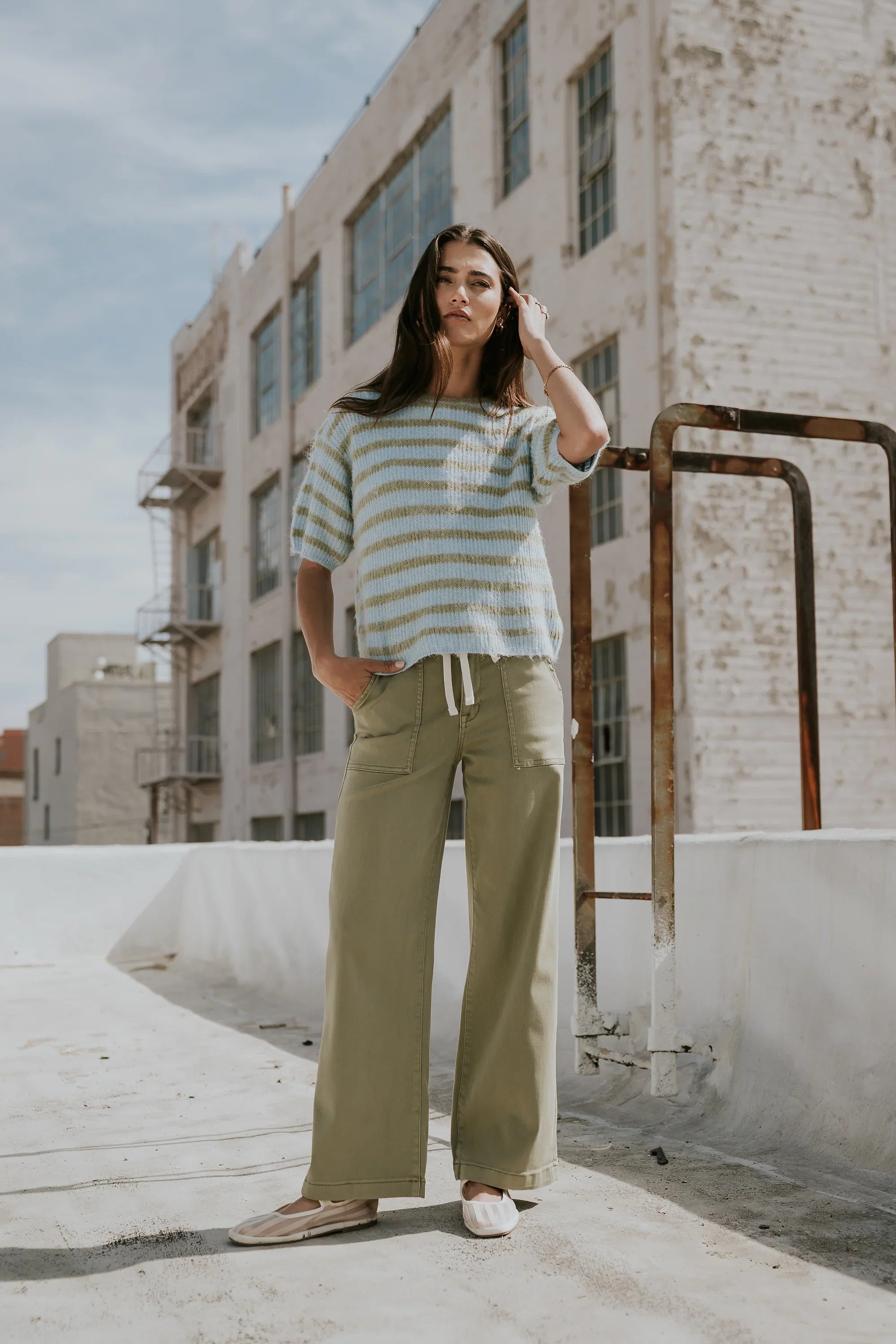 Linny Striped Sweater
