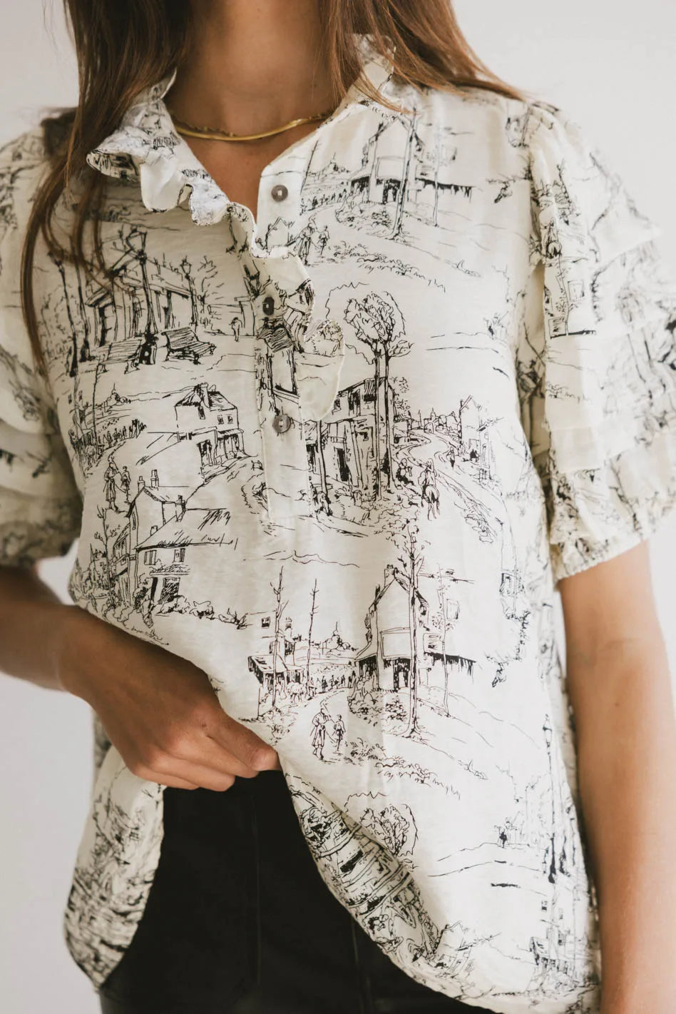 Little Town Blouse FINAL SALE