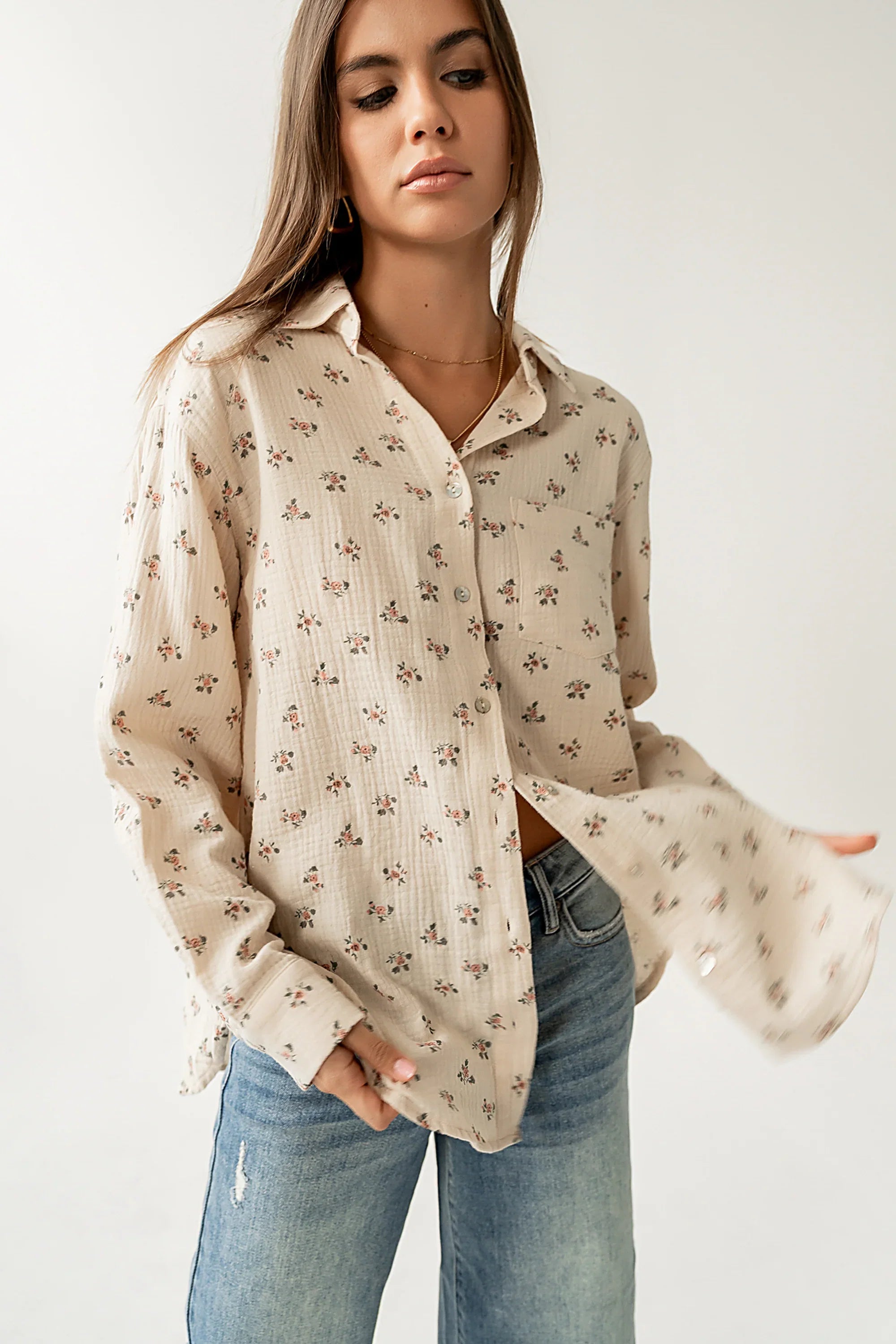 Harry Floral Button Up FINAL SALE