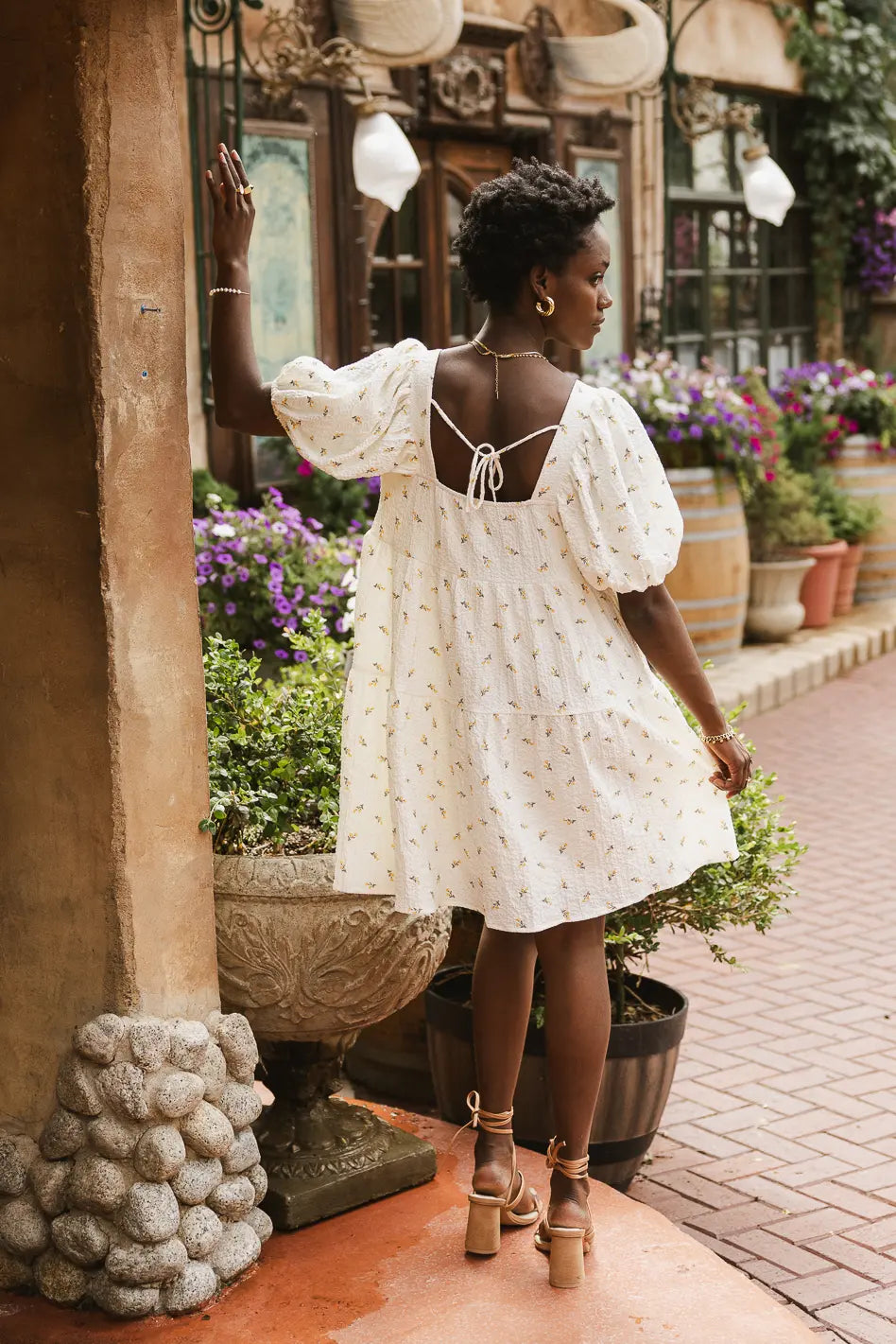 Etta Floral Babydoll Dress FINAL SALE