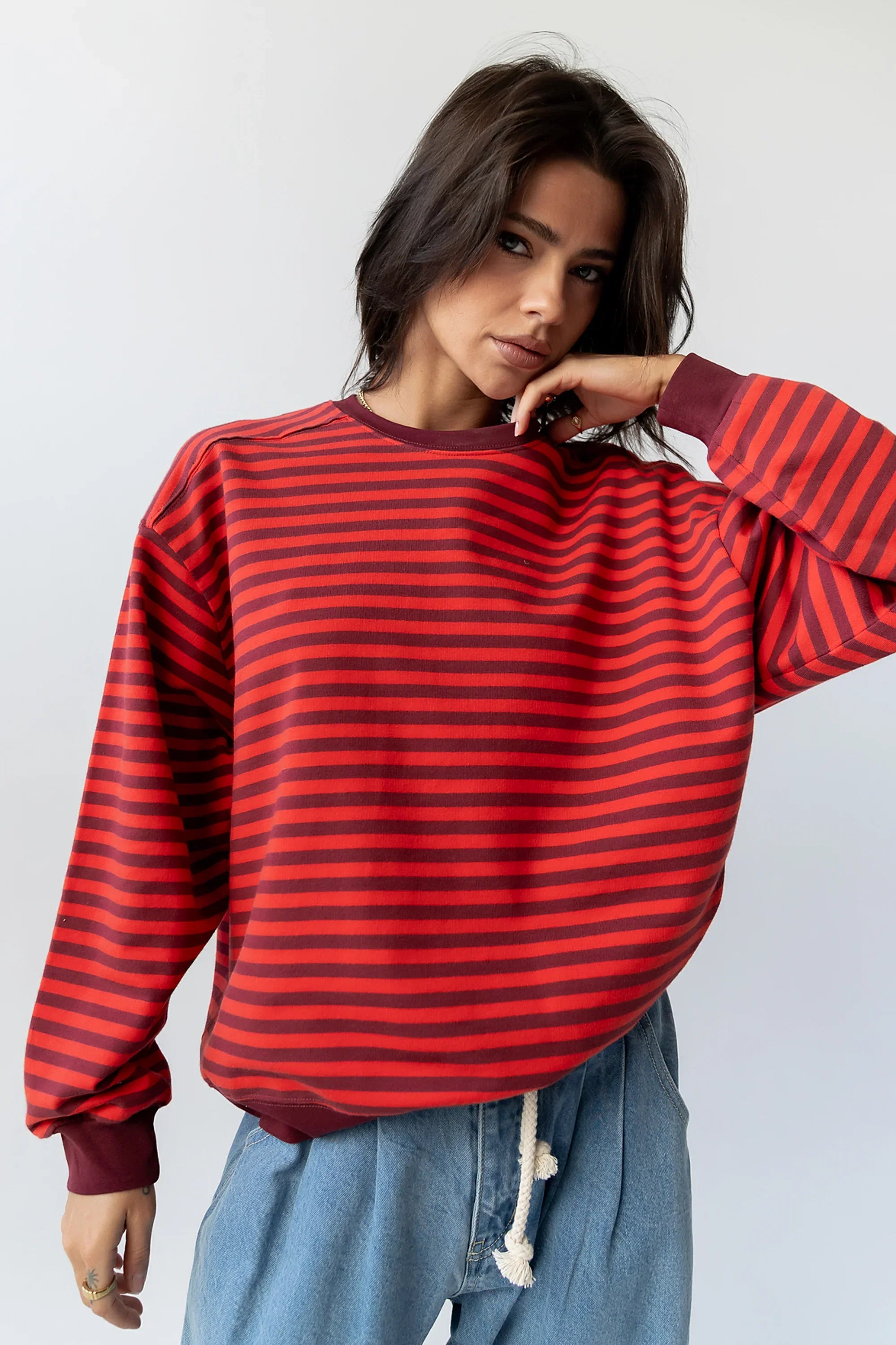 Holland Striped Sweatshirt