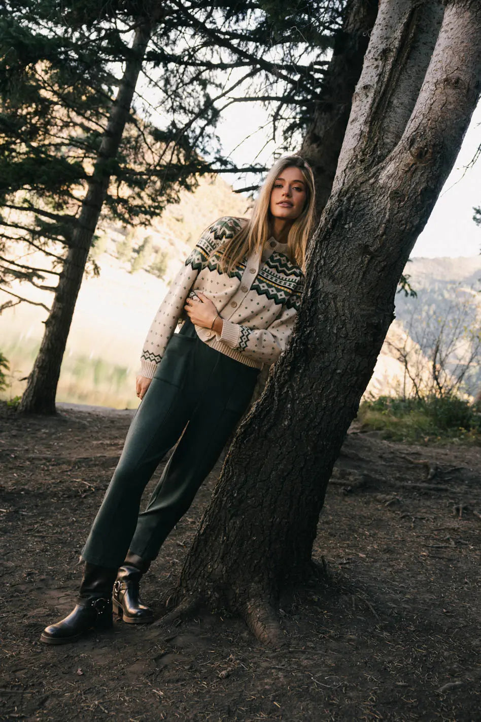 Kestrel Knit Overall in Moss FINAL SALE