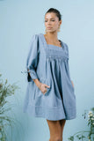 Ginny Denim Baby Doll Dress