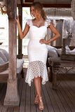 Giselle Dress White Lace Dress