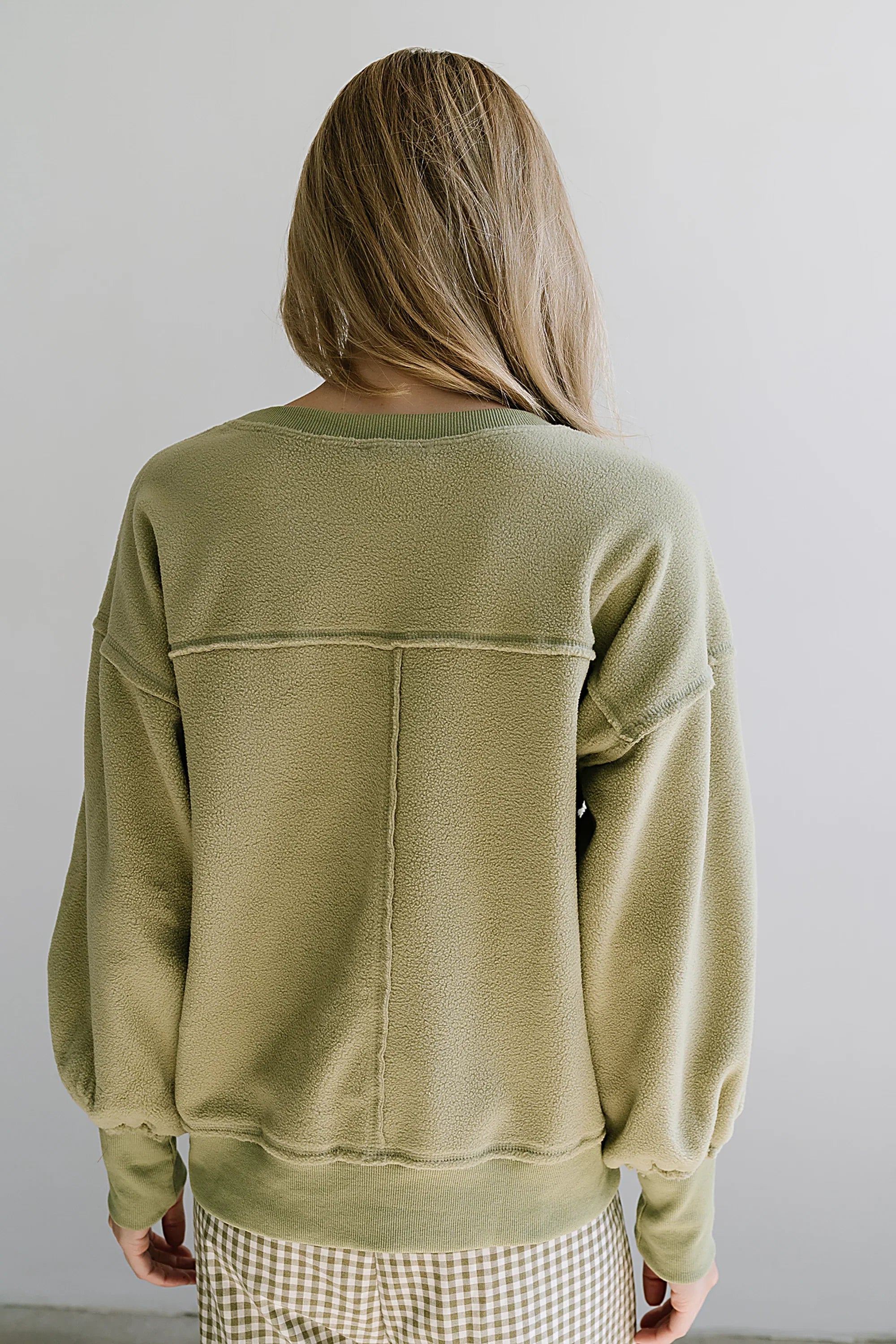 Belle Fleece Pullover Sweater