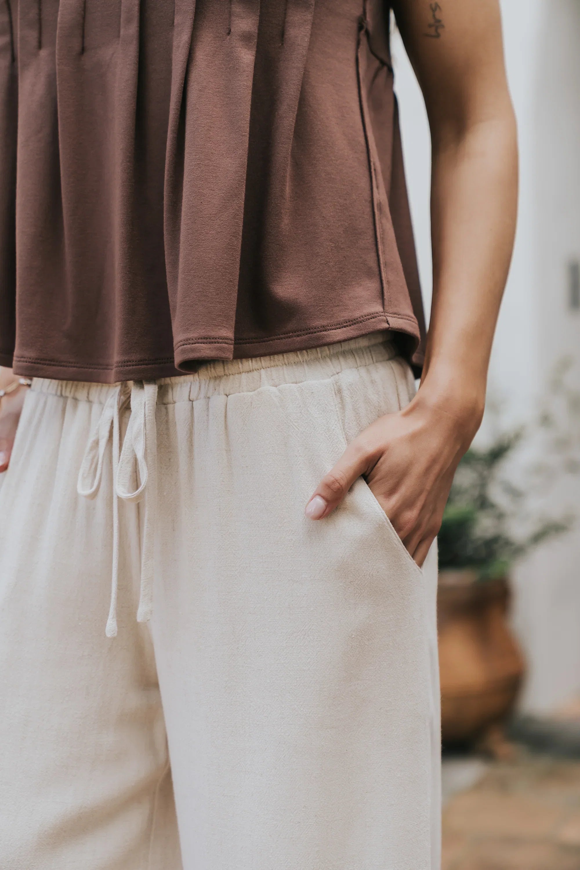 Manny Wide Leg Pants