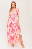 VINEYARD BLUSH MAXI DRESS PINK
