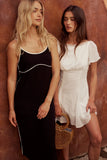 George Lace Trim Mini Dress FINAL SALE